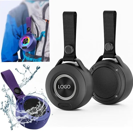 Portable Bluetooth Speaker With Colored Light