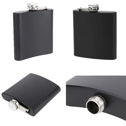 6oz Stainless Steel Flask