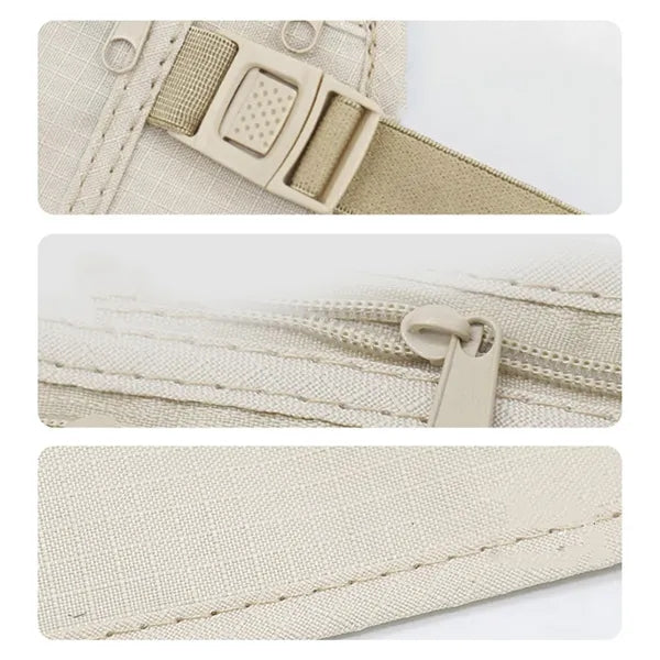 Hidden Belt Bag with RFID Blocking