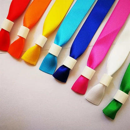 Disposable Ribbon Wristband