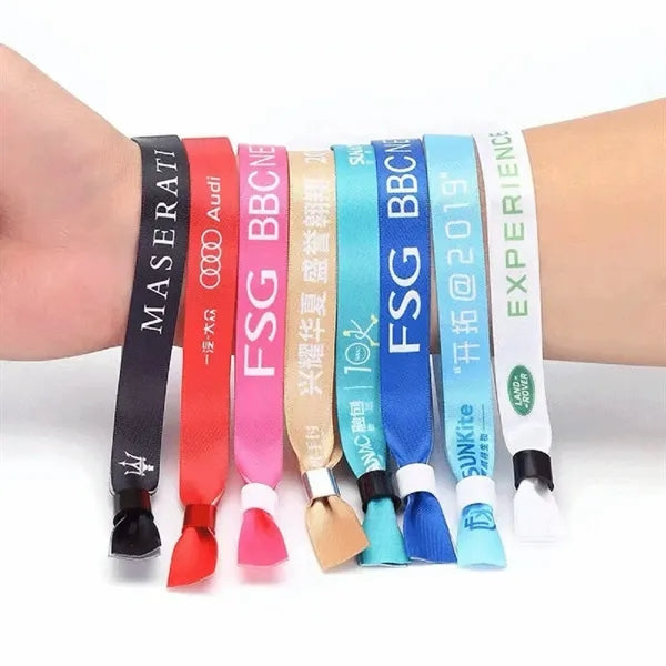 Disposable Ribbon Wristband