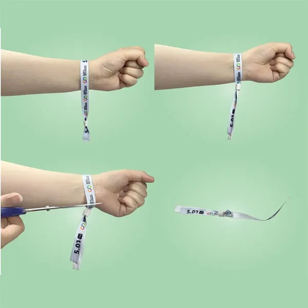 Disposable Ribbon Wristband