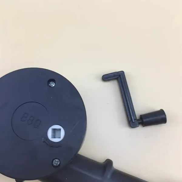 Portable Hand Crank BBQ Fan