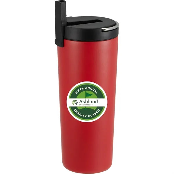 Thor Copper Insulated Tumbler 24oz Flip Straw Lid