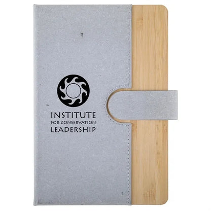 Bamboo Journal W/ Magnetic Closure & FSC Paper