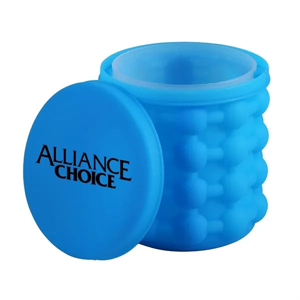 Silicone Ice Cube Maker & Mini Bucket