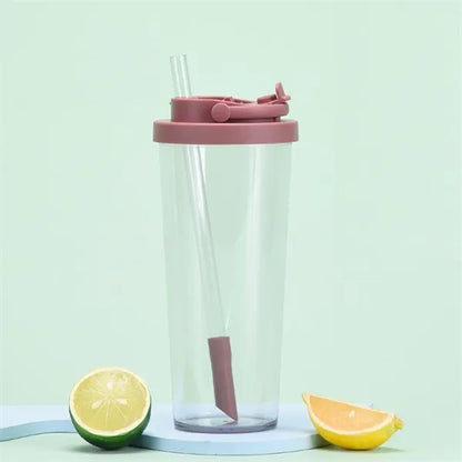 30oz Tritan Clear Tumbler with Straw