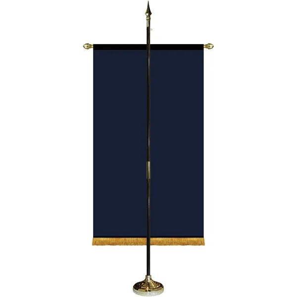 36" x 60" Premium Gonfalon 7' Kit / Straight Cut / Fringe