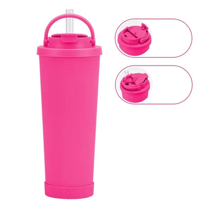 30oz Large Capacity Insulated Tumbler with Straw