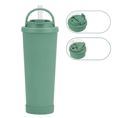 30oz Large Capacity Insulated Tumbler with Straw