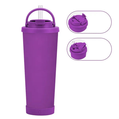 30oz Large Capacity Insulated Tumbler with Straw