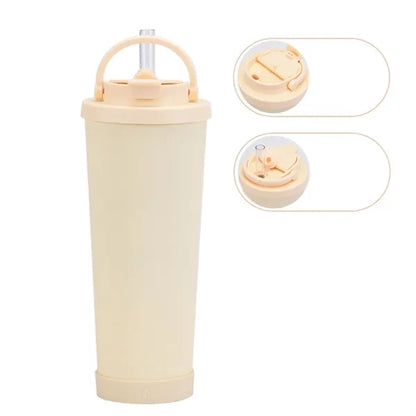 30oz Large Capacity Insulated Tumbler with Straw