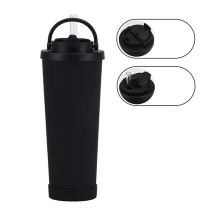 30oz Large Capacity Insulated Tumbler with Straw