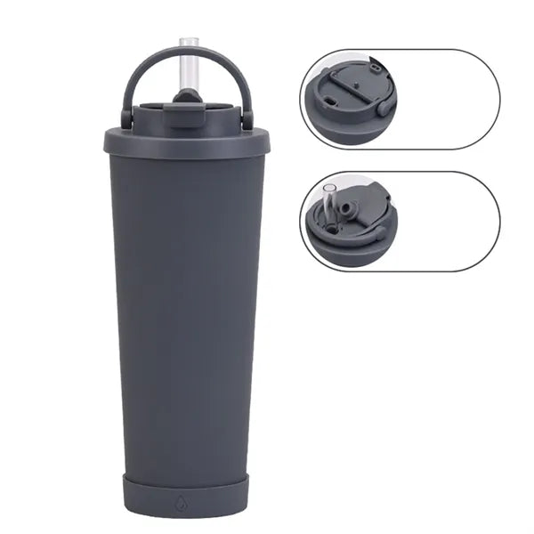 30oz Large Capacity Insulated Tumbler with Straw