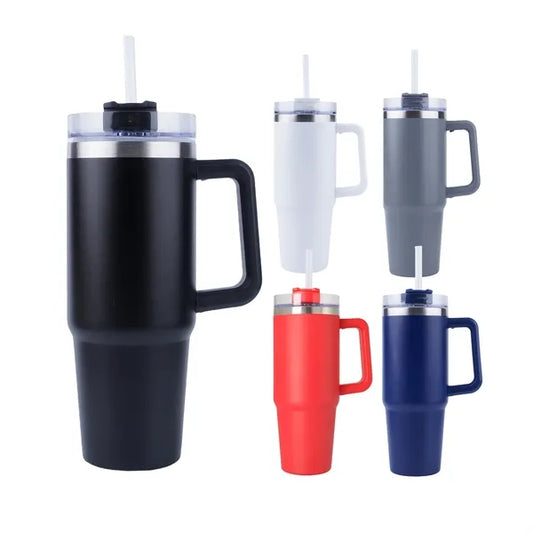 30oz - Stainless Double Wall Handle Mug