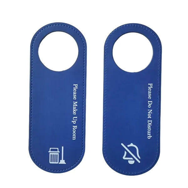 PU Leather Door Sign