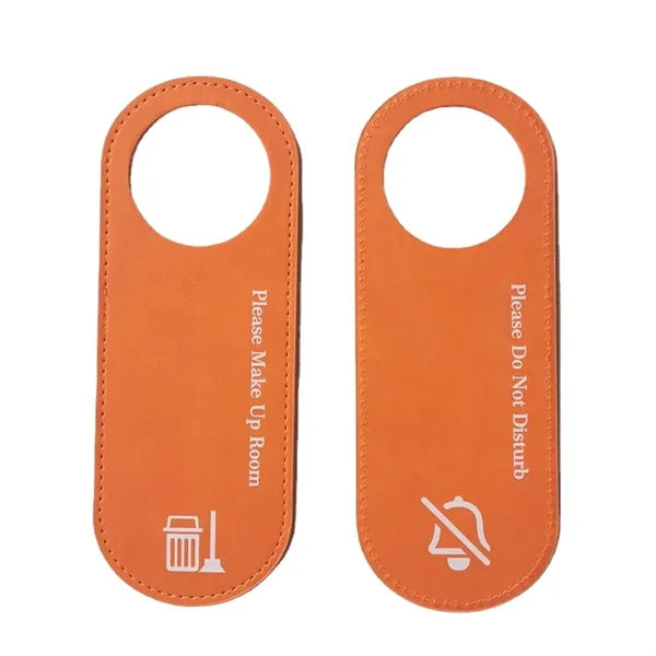 PU Leather Door Sign