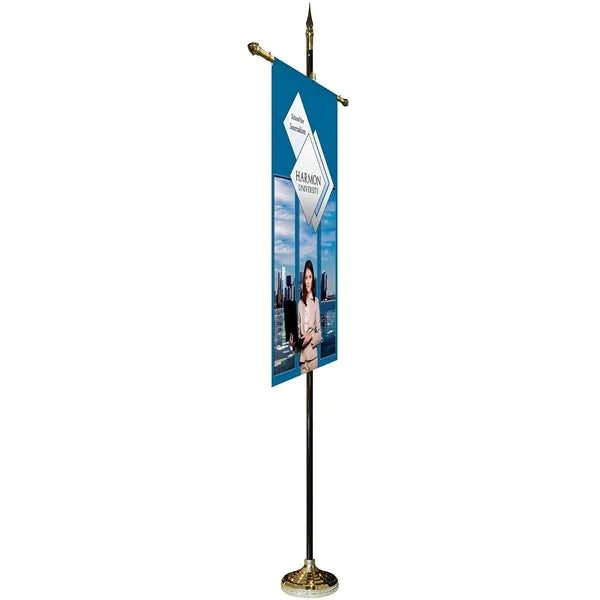 30" x 48" Premium Gonfalon 8' Kit / Straight Cut