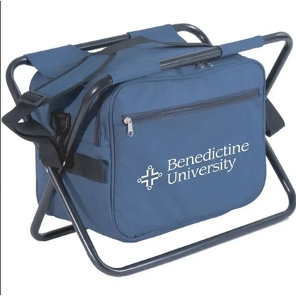 Portable Insulated Folding Cooler Stool for Outdoor Events