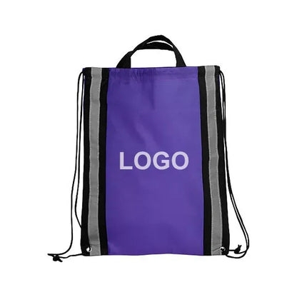 Drawstring Backpack Reflective -3