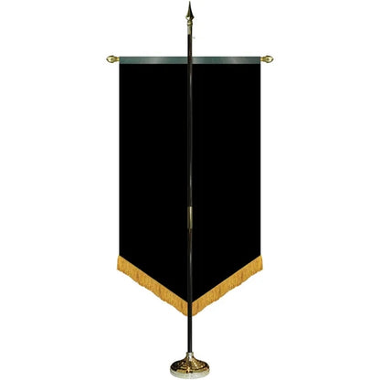 36" x 60" Premium Gonfalon 7' Kit / V-Cut / Fringe