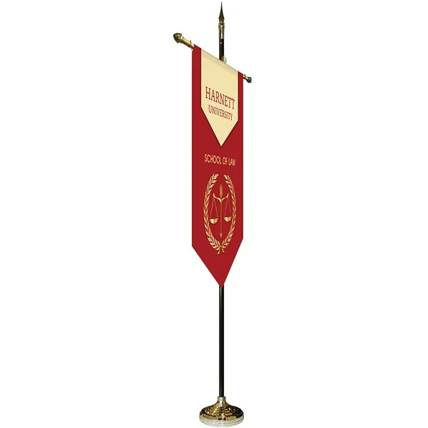 30" x 48" Premium Gonfalon 7' Kit / V-Cut