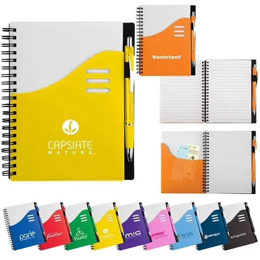 Large Wave Pocket Journal Notebook