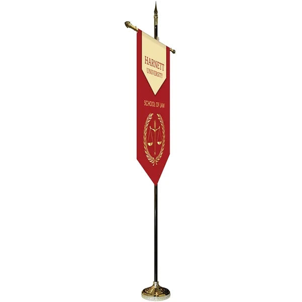30" x 48" Premium Gonfalon 8' Kit / V-Cut