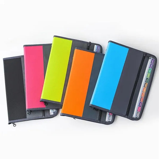 Fireproof Expanding File Folder with Multi colored ocket