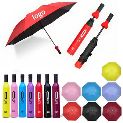 Wine Bottle Umbrella