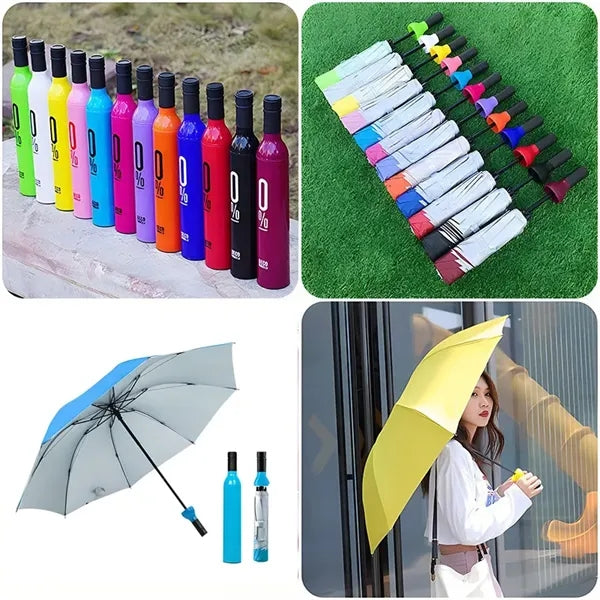 Wine Bottle Umbrella