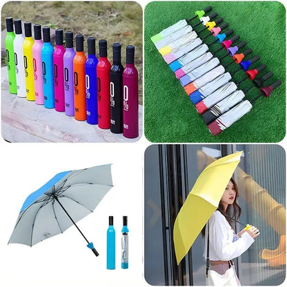 Wine Bottle Umbrella