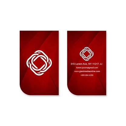 Die-Cut Business Cards - Vertical