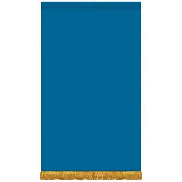 30" x 48" Premium Gonfalon Straight Cut with Fringe