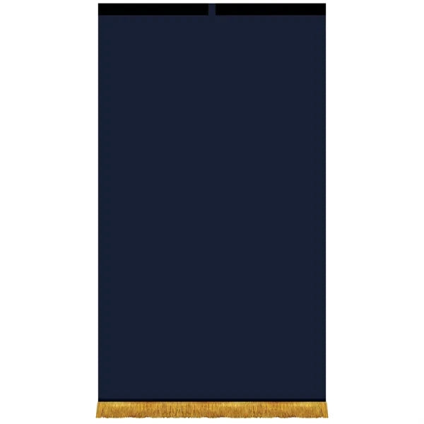 36" x 60" Premium Gonfalon Straight Cut with Fringe