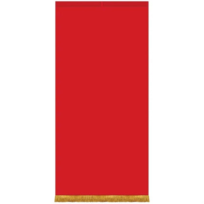 36" x 72" Premium Gonfalon Straight Cut Banner with Fringe