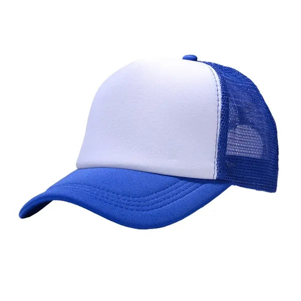 Baseball Sponge Mesh Advertising Peaked Sun Cap