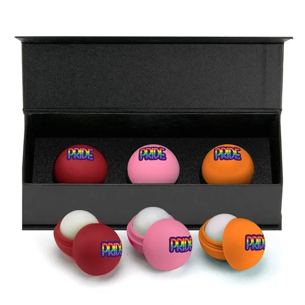 Rubber Lip Balm Moisturizer Set