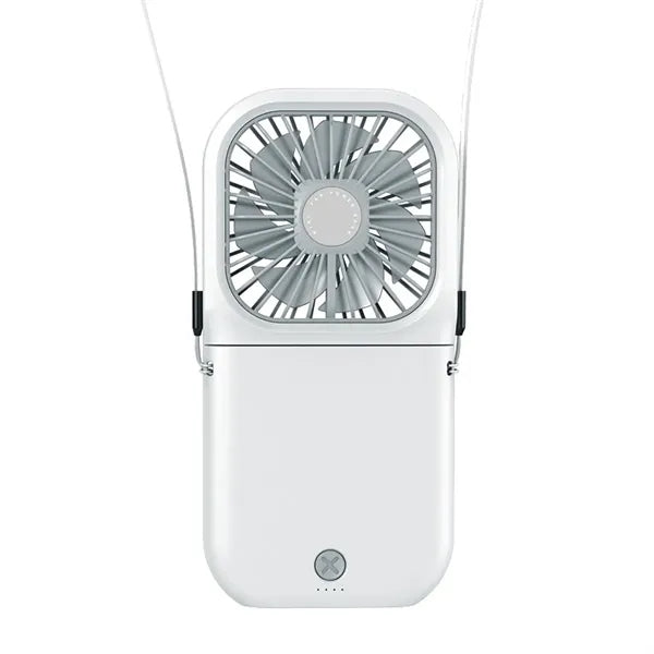 3000mAh Power Bank Hanging Neck Fans