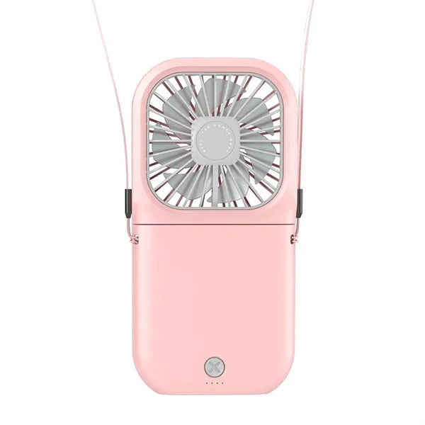 3000mAh Power Bank Hanging Neck Fans