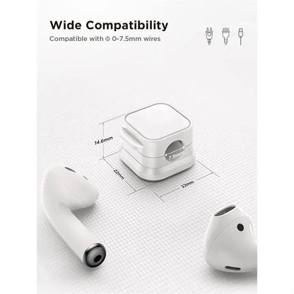 Magnetic Cable Clips  Smooth Adjustable Cord Holder