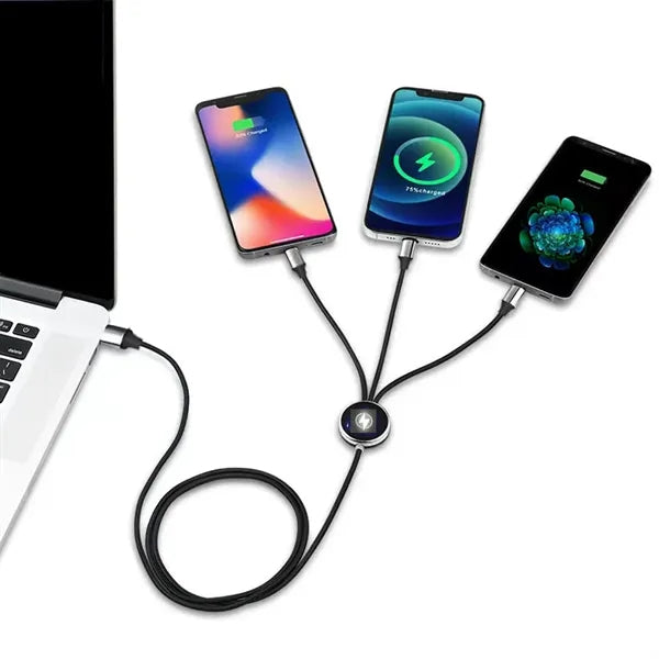 3 in 1 Light Up  Charging Cable