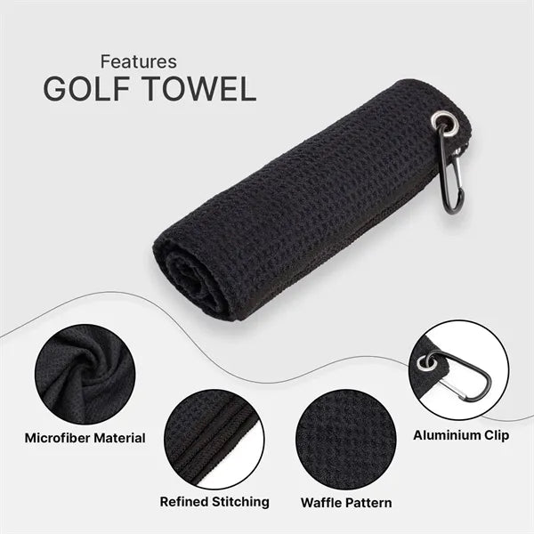 Tri-fold Golf Towel