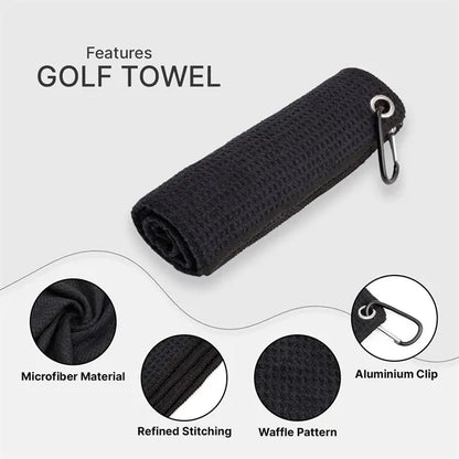 Tri-fold Golf Towel
