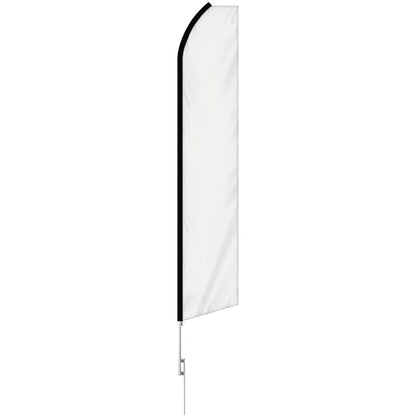 12' Digitally Printed Swooper Banner w/ 15' Pole