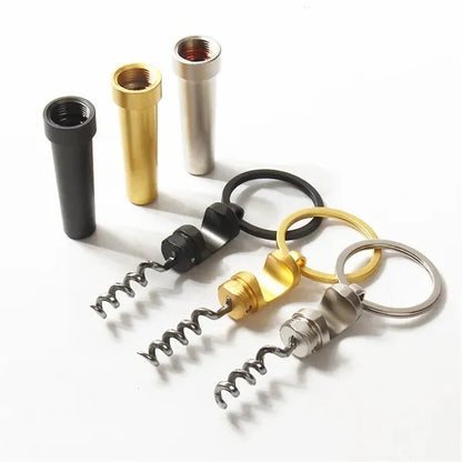 2 In 1 Multifunction Bottle And Wine Opener With Key Ring