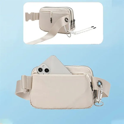Waterproof Dual-Layer Waist Bag