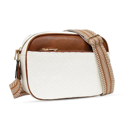 Vintage Quilted Crossbody Bag