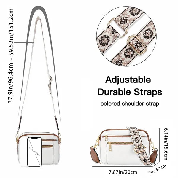 Chic Floral Shoulder Bag