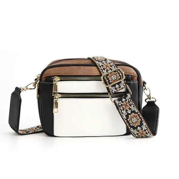 Chic Floral Shoulder Bag